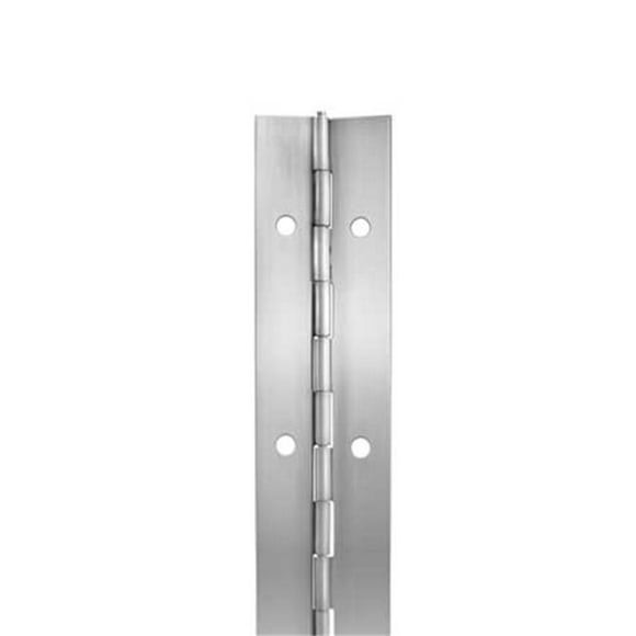 Pack of 2 1CCE4, 4 ft Battalion Piano Hinge With Holes Length Steel 1-1/2 Width Pack of 2 1CCE4, 4 ft Battalion Piano Hinge With Holes Length Steel 1-1/2 Width